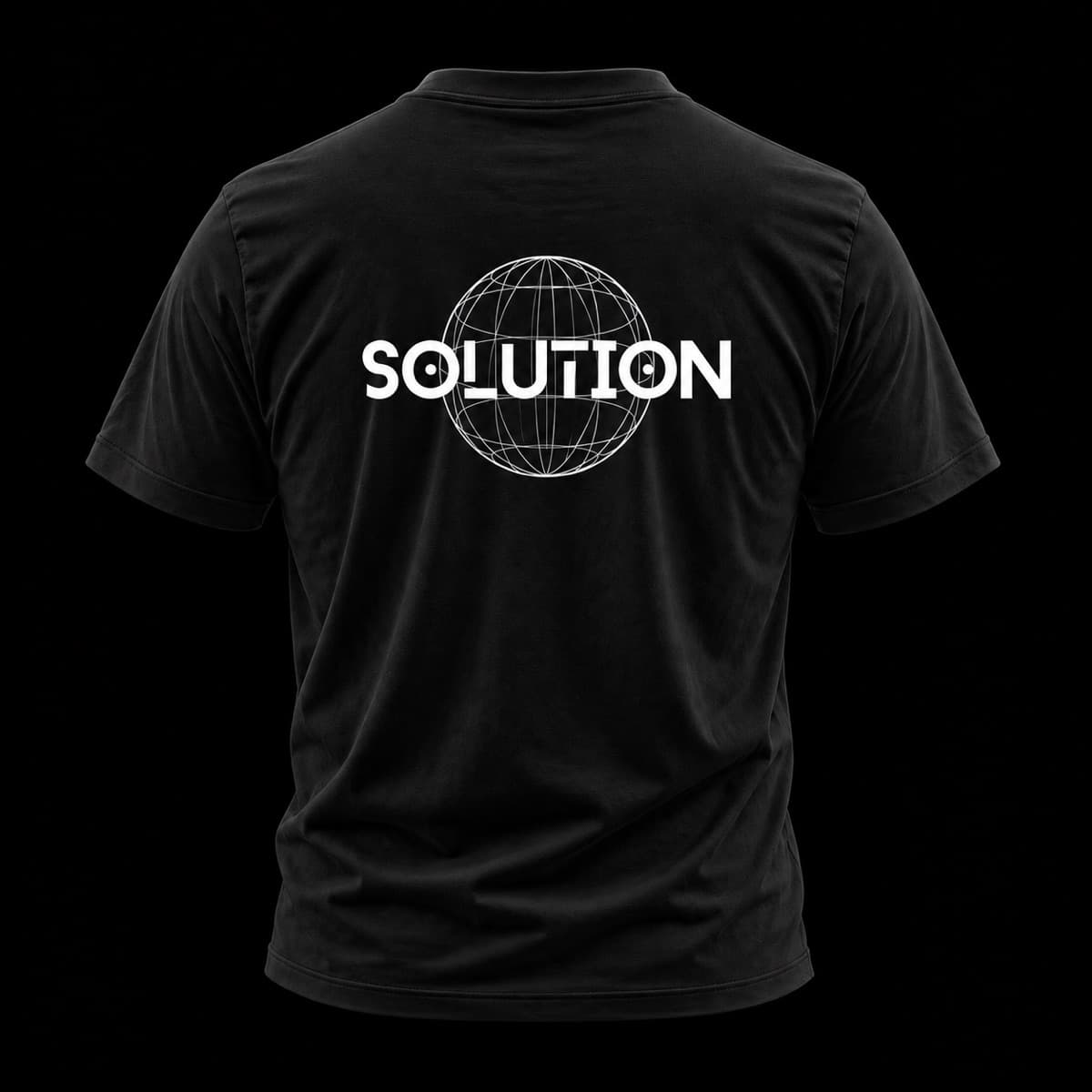 Solution Shirt — Schwarz